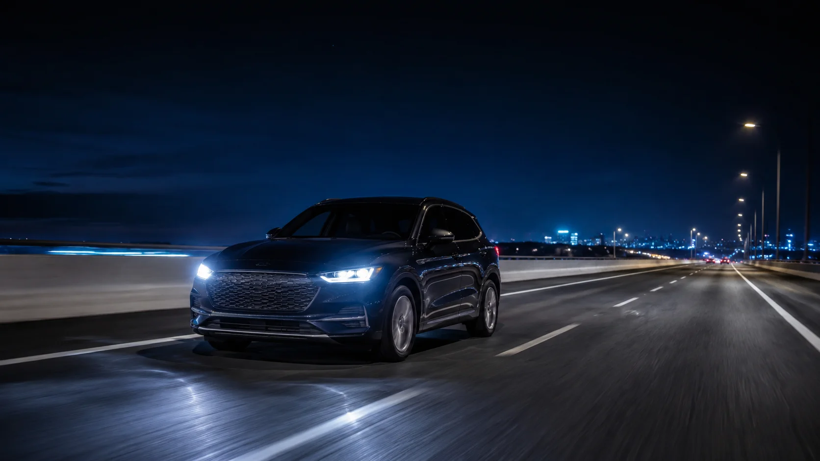 night driving in Morocco