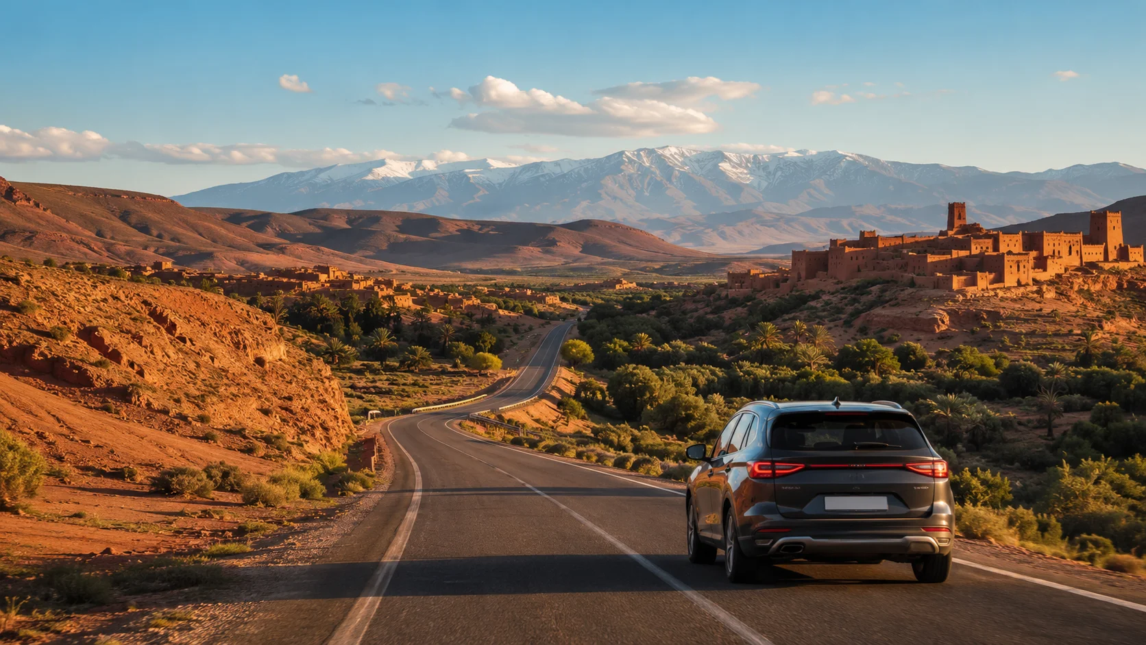 Casablanca to Ouarzazate by car