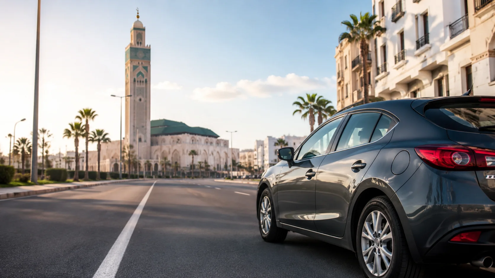 noleggio auto in una sola direzione Casablanca