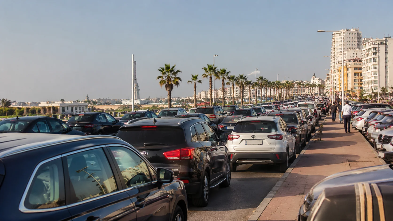 summer driving in Casablanca