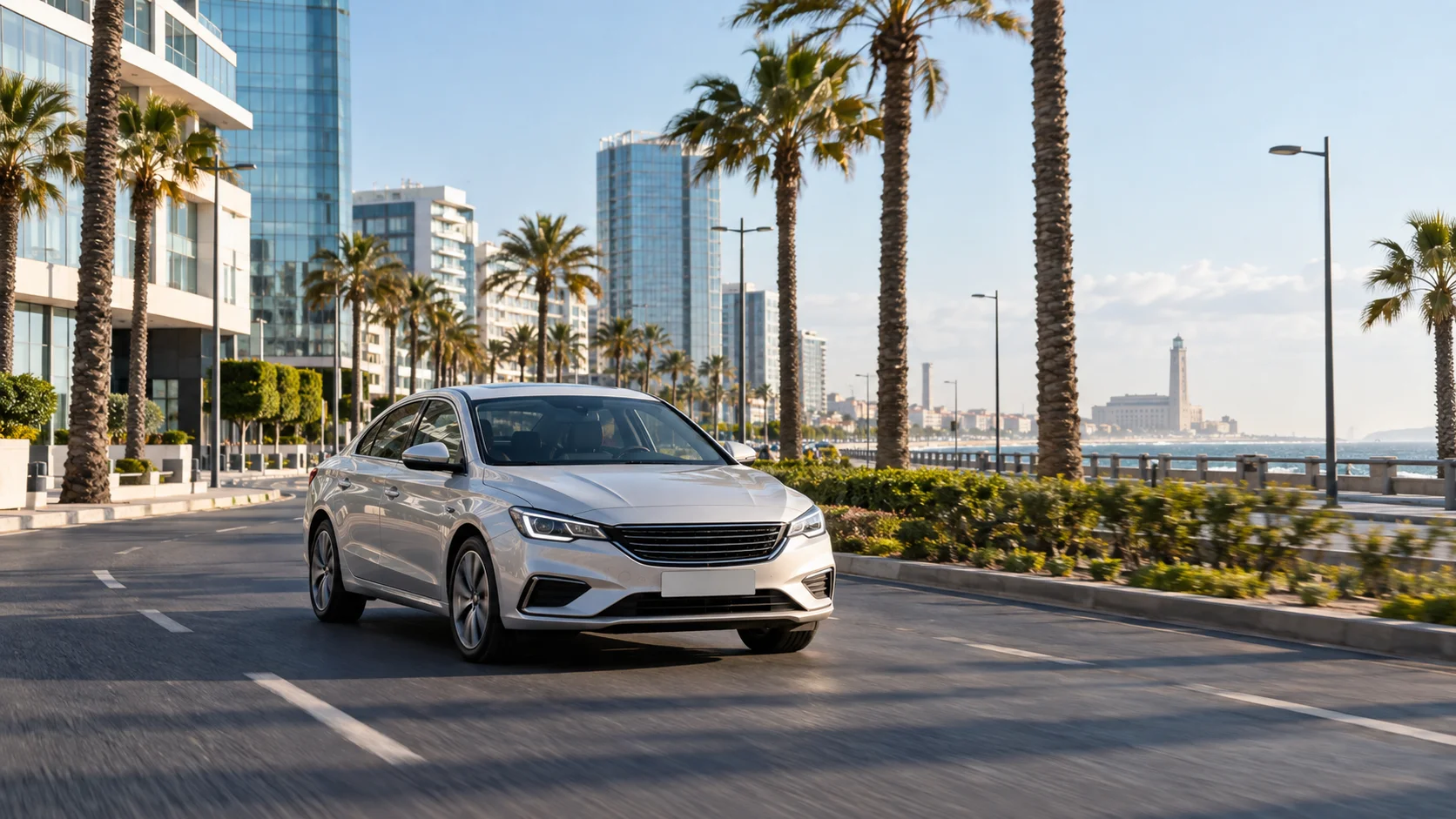 aluguer de carro de um dia em Casablanca